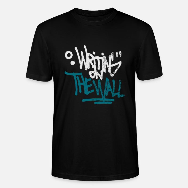 Graffiti - Stanley/Stella Unisex Bio-T-Shirt CRAFTER - Schwarz