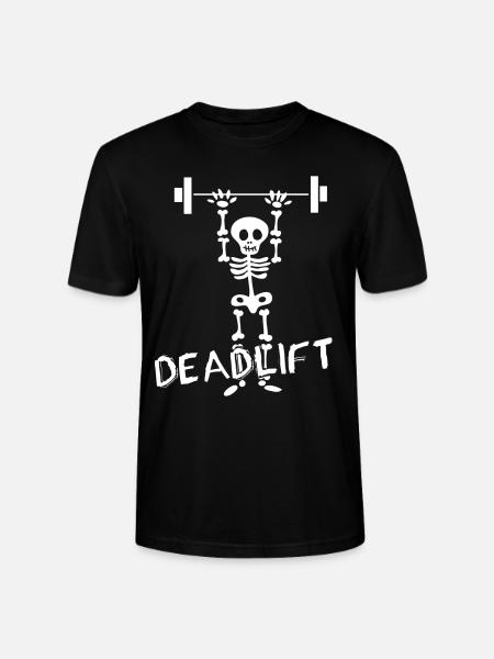 Deadlift - Stanley/Stella Unisex Bio-T-Shirt CRAFTER - Schwarz