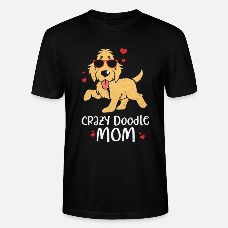 Doodle - Stanley/Stella Unisex Bio-T-Shirt CRAFTER - Schwarz
