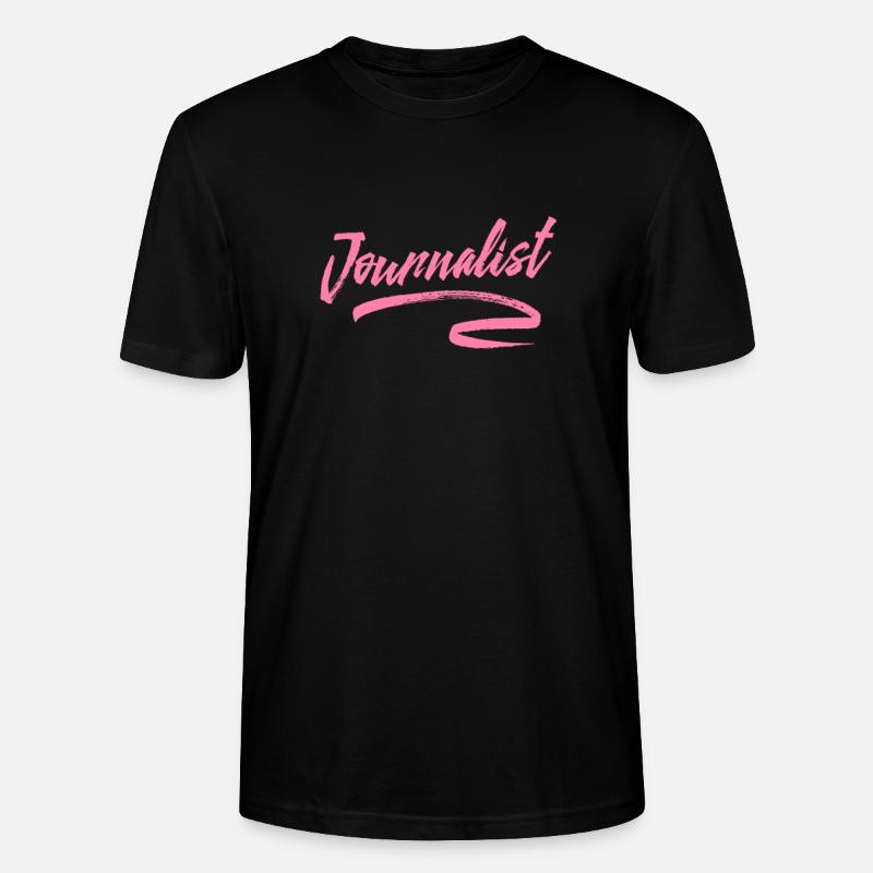 Journalismus - Stanley/Stella Unisex Bio-T-Shirt CRAFTER - Schwarz
