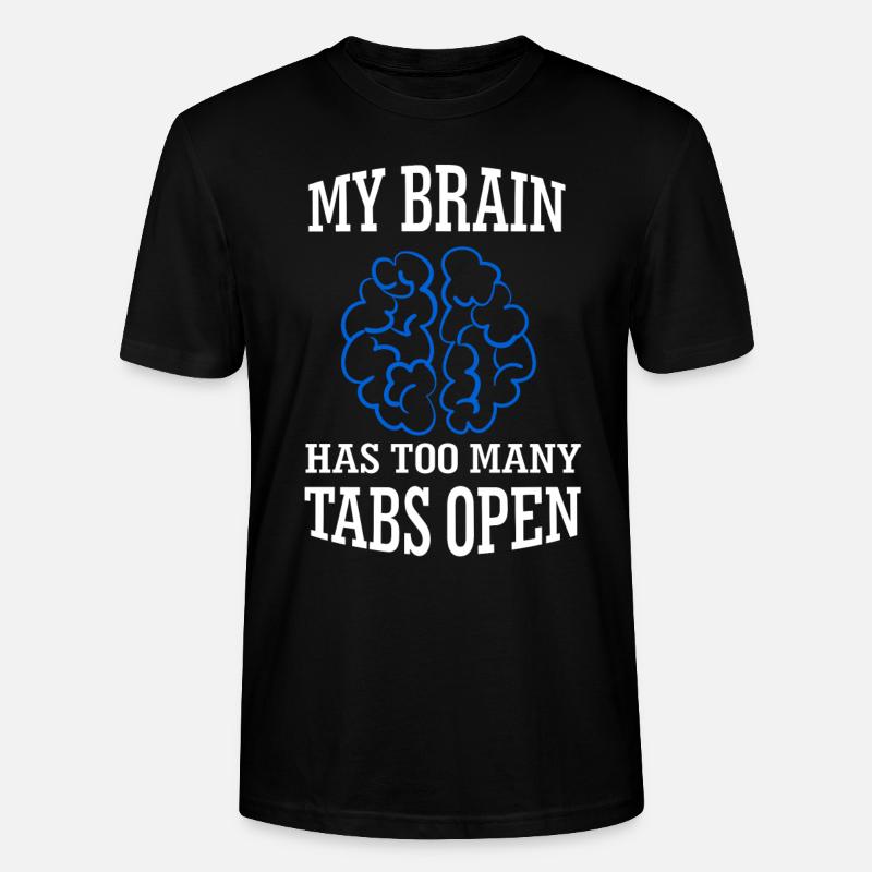 Internet Tabs - Stanley/Stella Unisex Bio-T-Shirt CRAFTER - Schwarz