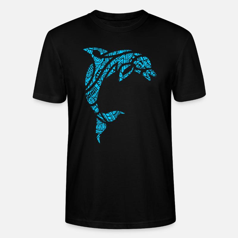 Delfin - Stanley/Stella Unisex Bio-T-Shirt CRAFTER - Schwarz