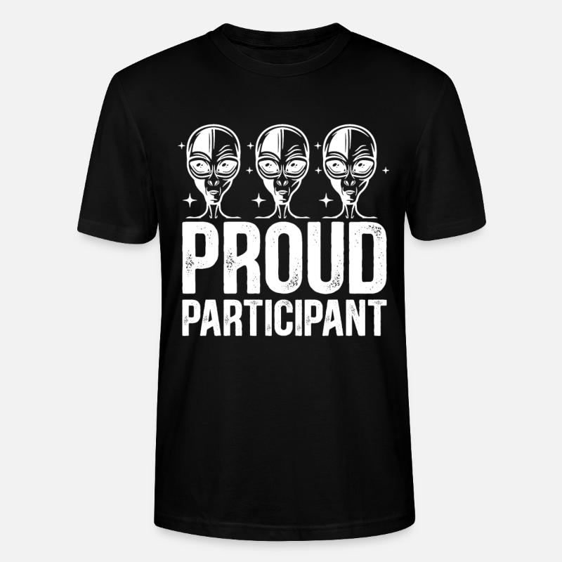 Proud Participant - Stanley/Stella Unisex Bio-T-Shirt CRAFTER - Schwarz
