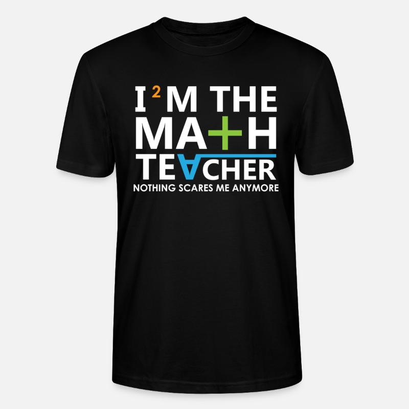 Mathe - Stanley/Stella Unisex Bio-T-Shirt CRAFTER - Schwarz