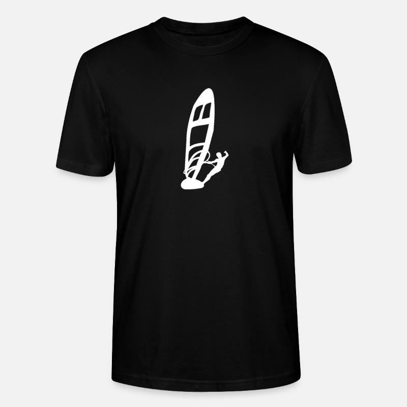 Windsurfer - Stanley/Stella Unisex Bio-T-Shirt CRAFTER - Schwarz