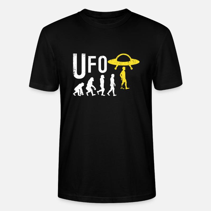 UFO Evolution - Stanley/Stella Unisex Bio-T-Shirt CRAFTER - Schwarz