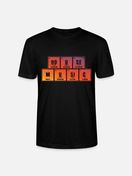 House Music - T-shirt bio CRAFTER Stanley Stella Unisexe - noir