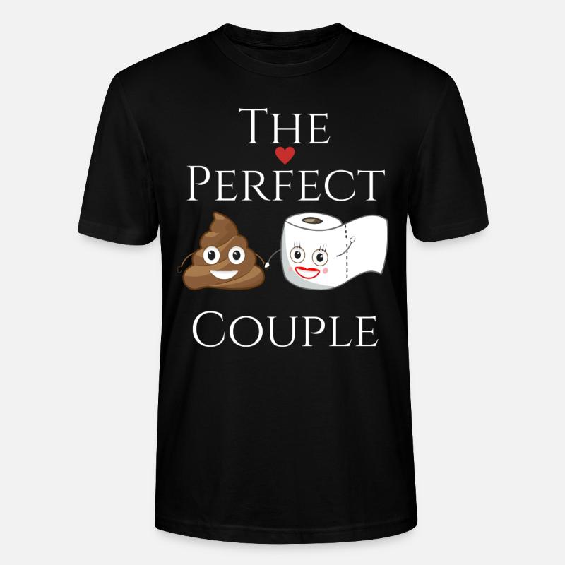 Das perfekte Paar - Stanley/Stella Unisex Bio-T-Shirt CRAFTER - Schwarz