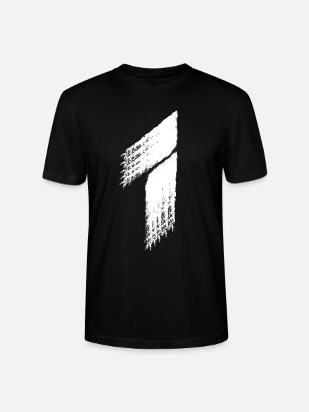Nummer Eins 1 - Stanley/Stella Unisex Bio-T-Shirt CRAFTER - Schwarz