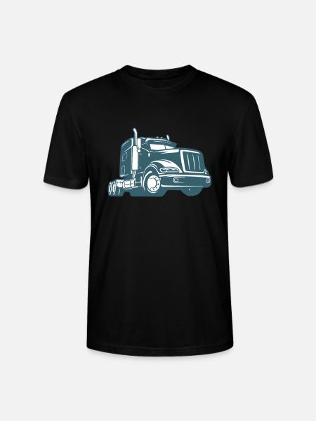 LKW - Stanley/Stella Unisex Bio-T-Shirt CRAFTER - Schwarz