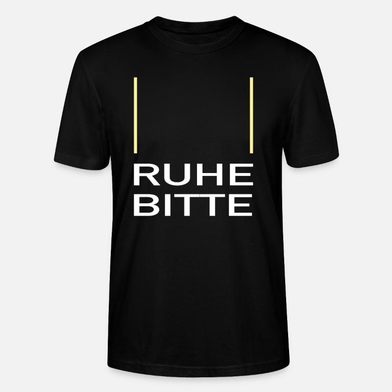 Synchron sprechen Synchronsprecher Synchronarbeit - Stanley/Stella Unisex Bio-T-Shirt CRAFTER - Schwarz