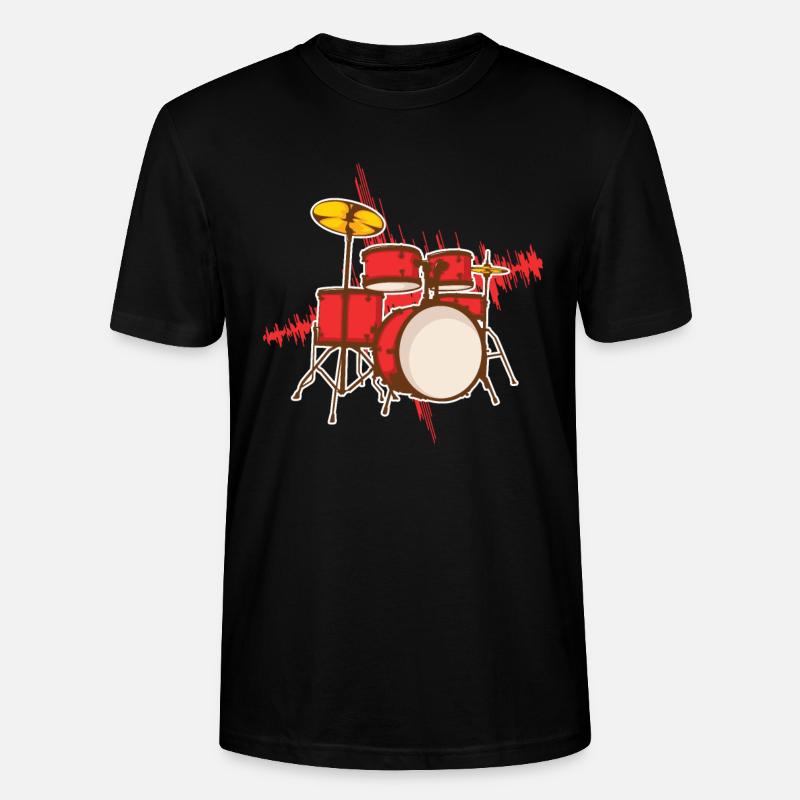 Percussion Percussion, joueur de percussion - T-shirt bio CRAFTER Stanley Stella Unisexe - noir