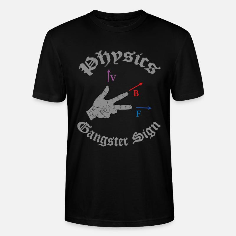Science physique Science Science cadeau - T-shirt bio CRAFTER Stanley Stella Unisexe - noir