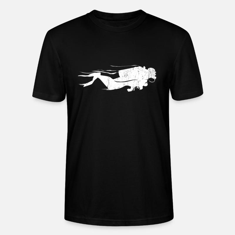Tauchen - Stanley/Stella Unisex Bio-T-Shirt CRAFTER - Schwarz
