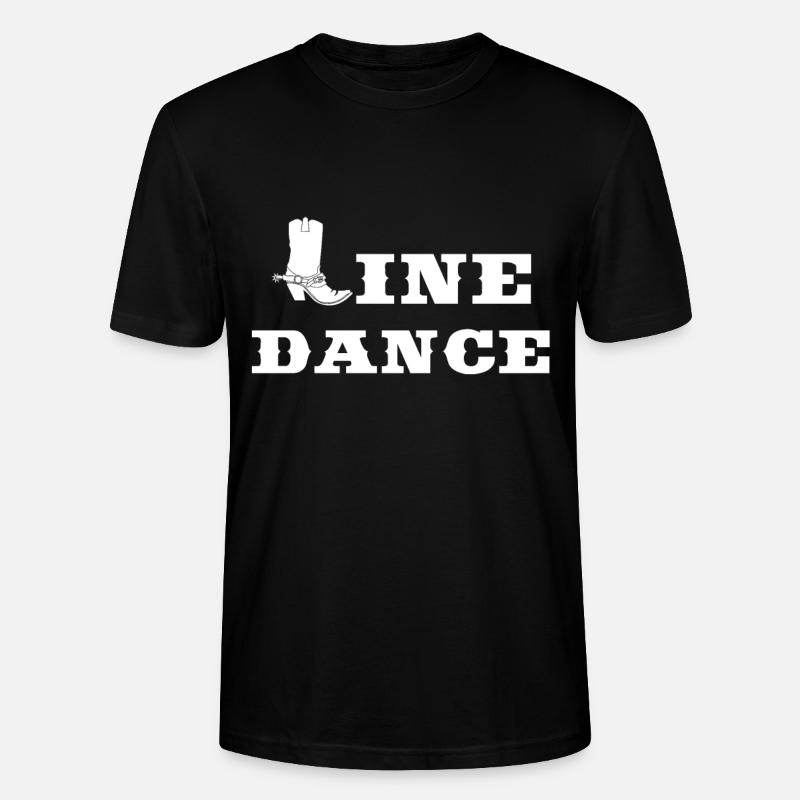 Bateau LineDance - T-shirt bio CRAFTER Stanley Stella Unisexe - noir