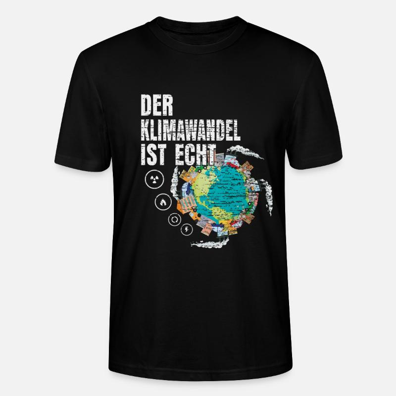 Umweltschutz - Stanley/Stella Unisex Bio-T-Shirt CRAFTER - Schwarz
