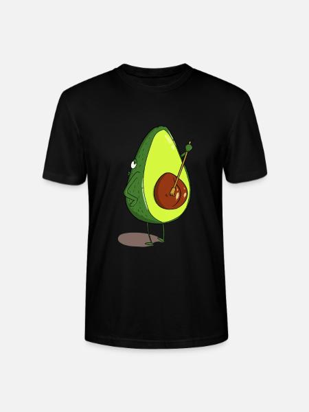 Avocado - Stanley/Stella Unisex Bio-T-Shirt CRAFTER - Schwarz