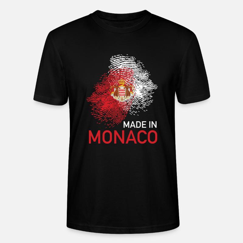 Monaco DNA - Stanley/Stella Unisex Bio-T-Shirt CRAFTER - Schwarz