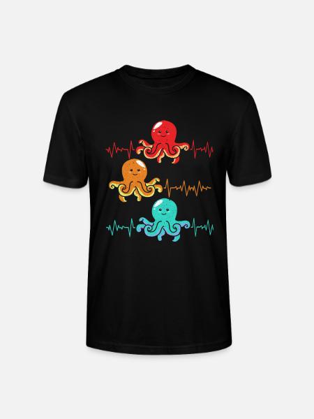 Kraken - Stanley/Stella CRAFTER Unisex Organic T-Shirt - black
