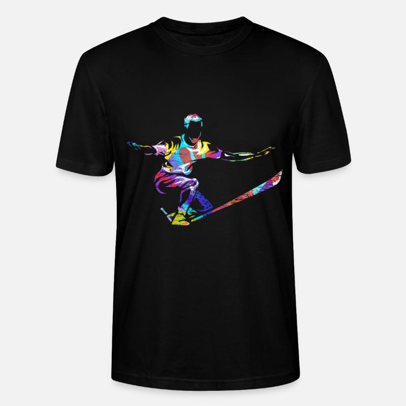 Slackline - Stanley/Stella Unisex Bio-T-Shirt CRAFTER - Schwarz