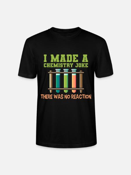 Kemi vittighed, gave kemiker laboratorie laborant - Stanley Stella CRAFTER unisex økologisk-T-shirt - sort