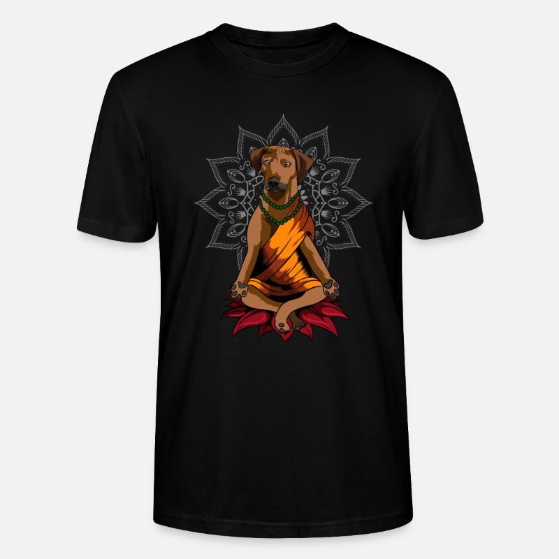 Rhodesian Ridgeback - Stanley/Stella Unisex Bio-T-Shirt CRAFTER - Schwarz