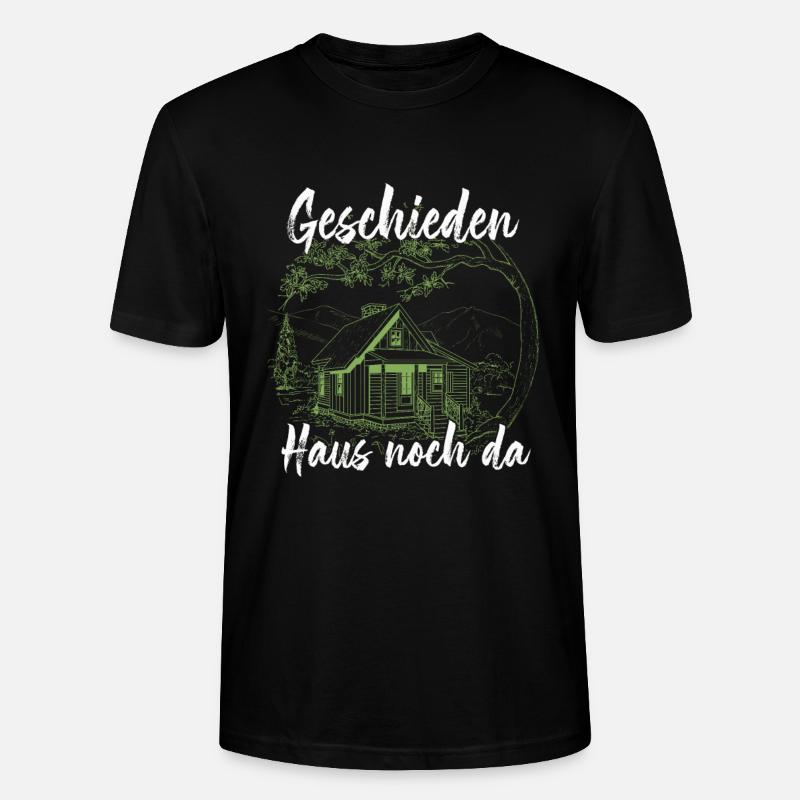 Geschiedene Scheidungsparty Scheidung Geschenk - Stanley/Stella Unisex Bio-T-Shirt CRAFTER - Schwarz