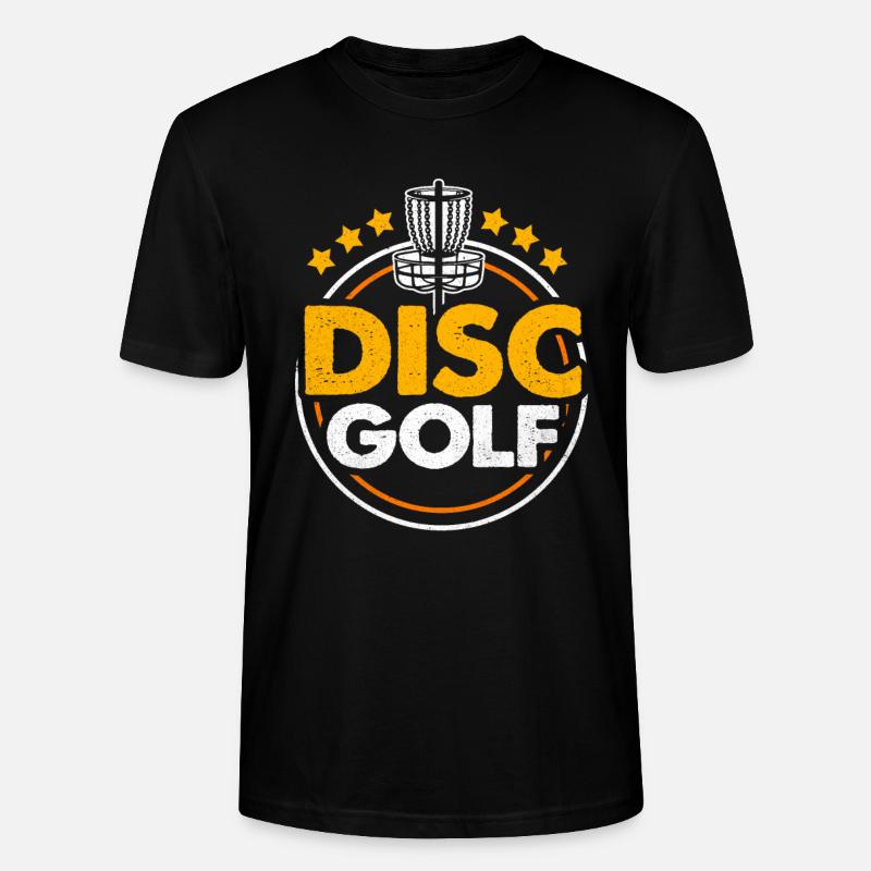 Frisbee - Stanley/Stella Unisex Bio-T-Shirt CRAFTER - Schwarz