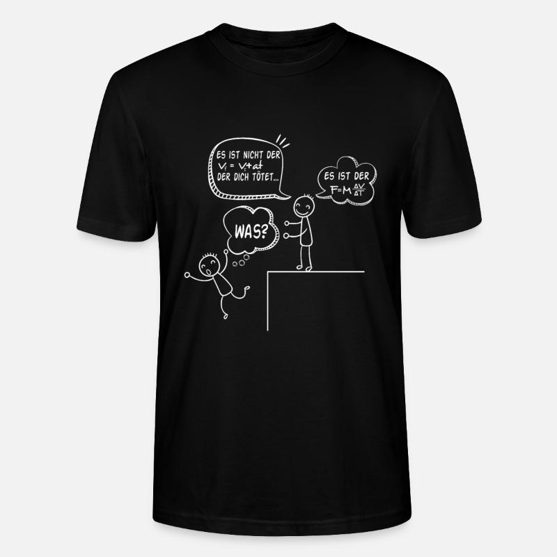Physicist Formula Case - Stanley/Stella CRAFTER Unisex Organic T-Shirt - black