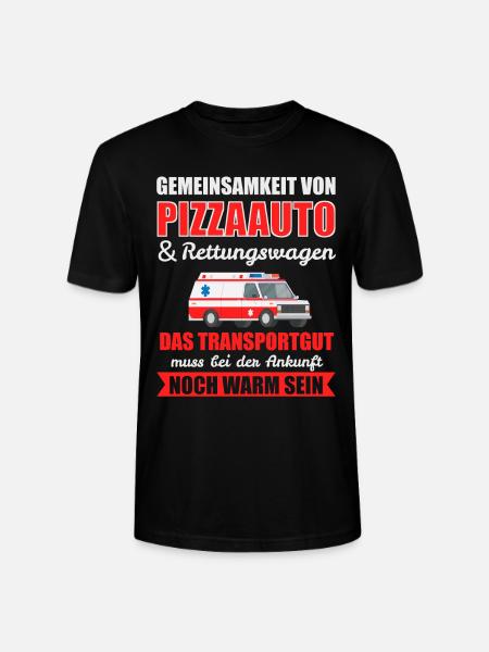 Notfallsanitäter Rettungssanitäter Spruch Geschenk - Stanley/Stella Unisex Bio-T-Shirt CRAFTER - Schwarz
