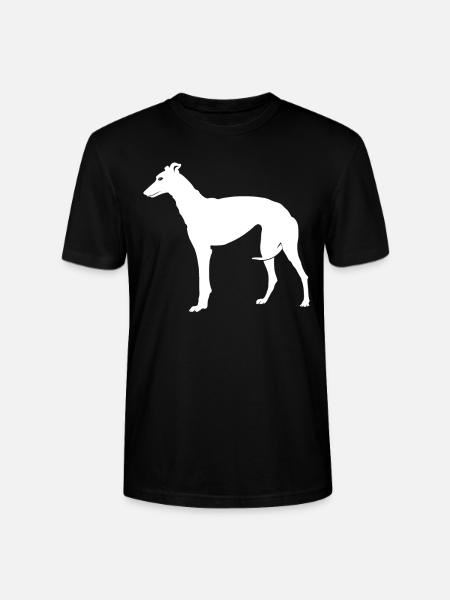 Greyhound greyhound - Stanley/Stella CRAFTER Unisex Organic T-Shirt - black