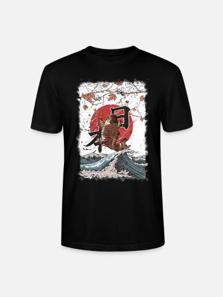 Japan - Stanley/Stella Unisex Bio-T-Shirt CRAFTER - Schwarz