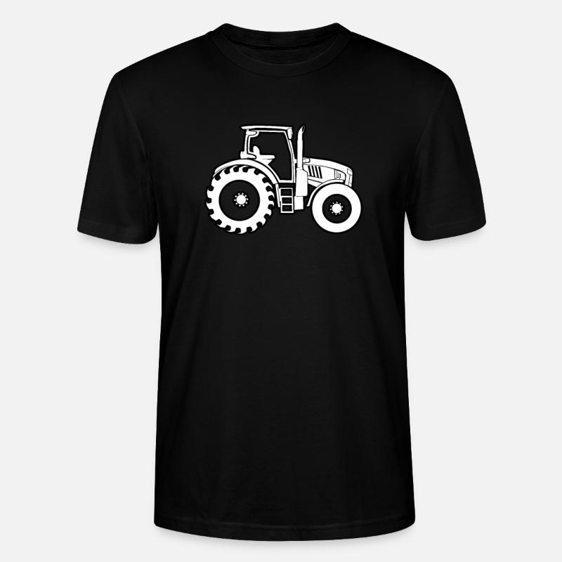 Traktor - Stanley/Stella Unisex Bio-T-Shirt CRAFTER - Schwarz