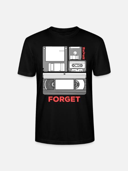 Video cassette VHS floppy disk Floppy disk technology - Stanley/Stella CRAFTER Unisex Organic T-Shirt - black