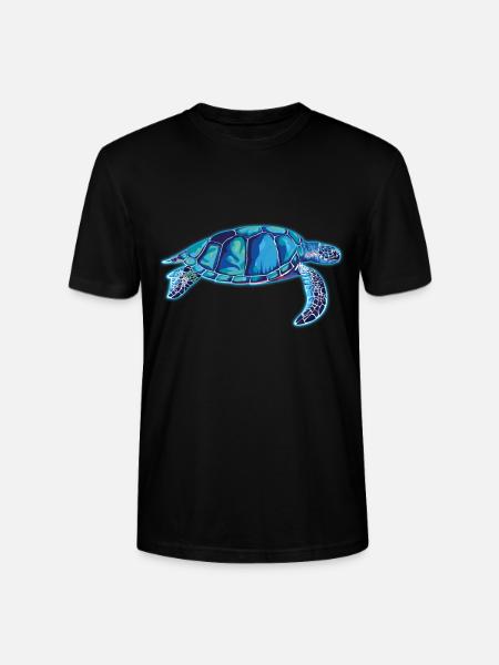 tortues - T-shirt bio CRAFTER Stanley Stella Unisexe - noir