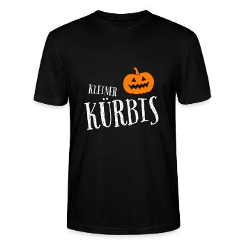 Halloween Kostüm Kürbis Kinder - Stanley/Stella Unisex Bio-T-Shirt CRAFTER - Schwarz - Vorne - Alina (178cm) & Michal (187cm)