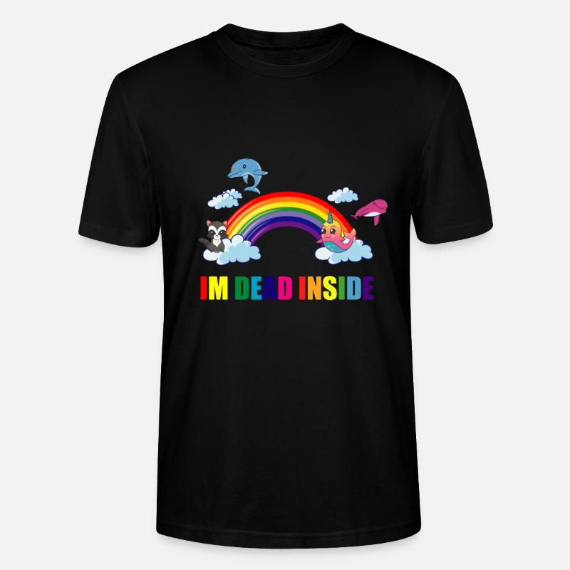 Im dead inside - Stanley/Stella Unisex Bio-T-Shirt CRAFTER - Schwarz
