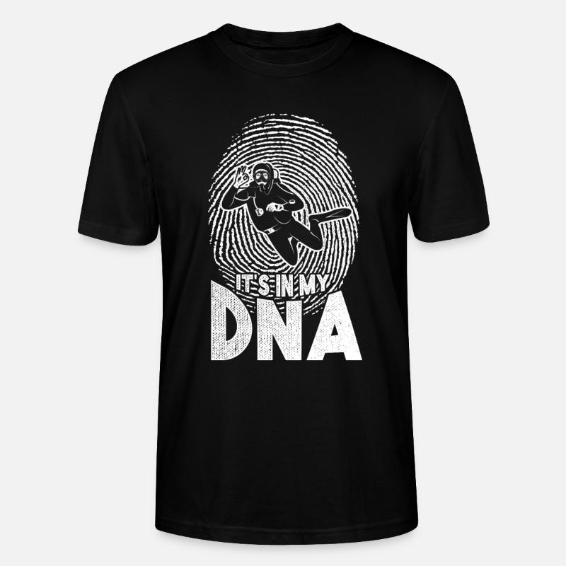 Plongeur plongée apnée apnée - T-shirt bio CRAFTER Stanley Stella Unisexe - noir