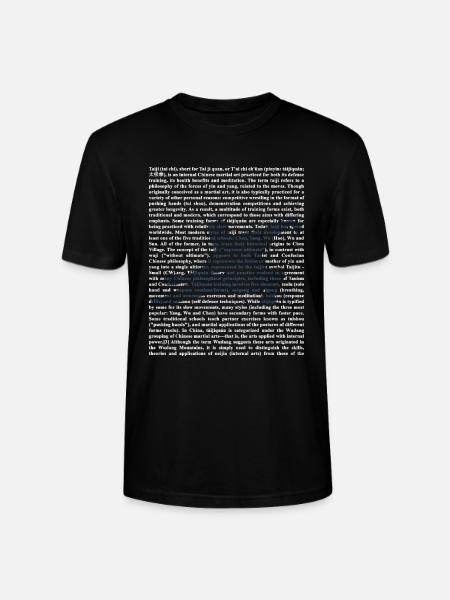 Tai chi - Stanley/Stella CRAFTER Unisex Organic T-Shirt - black