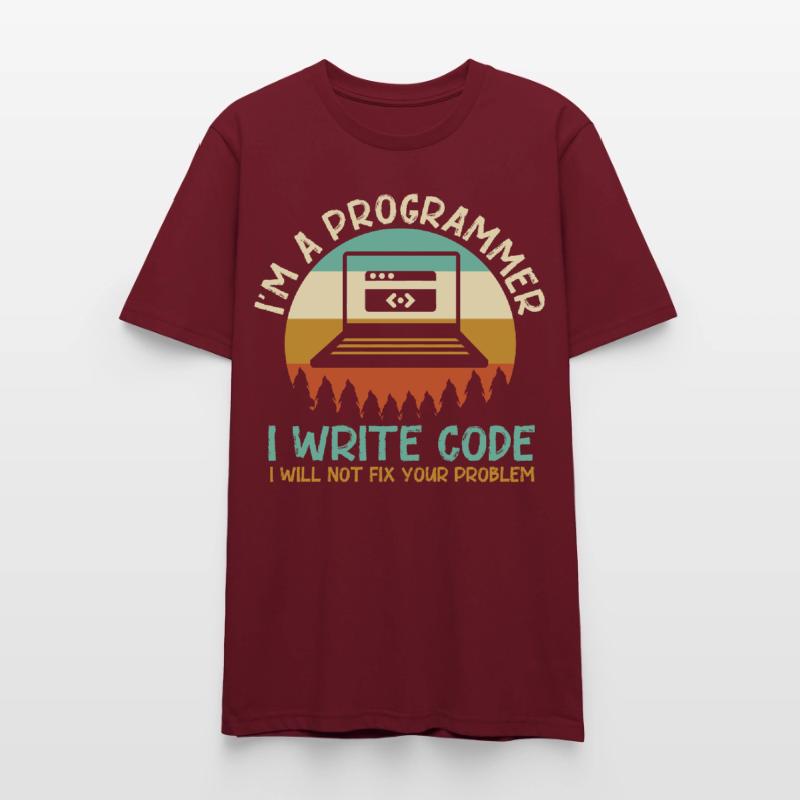 Programmeur Code Codage T-shirt bio CRAFTER Stanley Stella Unisexe