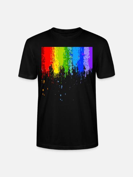 Gay Pride Gift - Stanley/Stella CRAFTER Unisex Organic T-Shirt - black