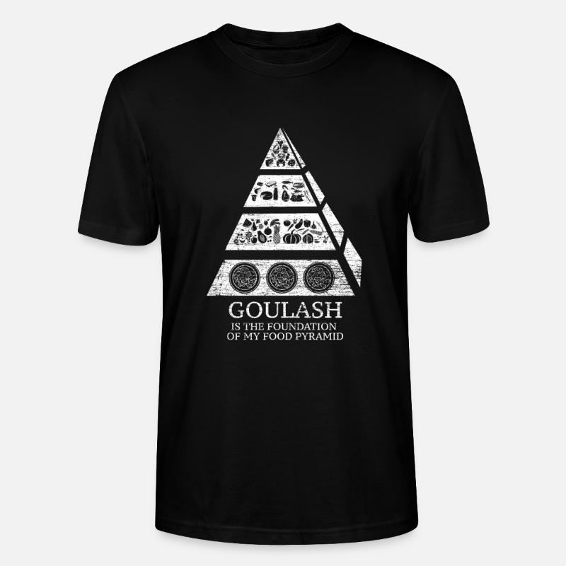 Gulasch Geschenk - Stanley/Stella Unisex Bio-T-Shirt CRAFTER - Schwarz