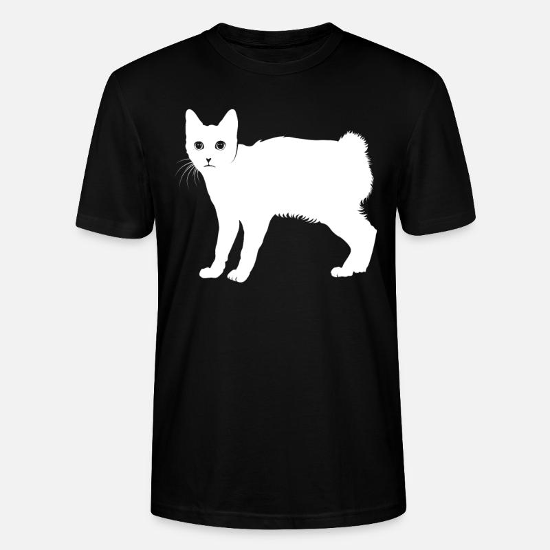 Japanese Bobtail - Stanley/Stella Unisex Bio-T-Shirt CRAFTER - Schwarz