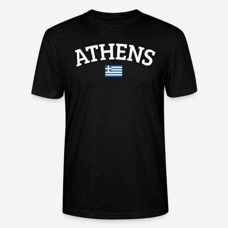 Athen - Stanley/Stella Unisex Bio-T-Shirt CRAFTER - Schwarz