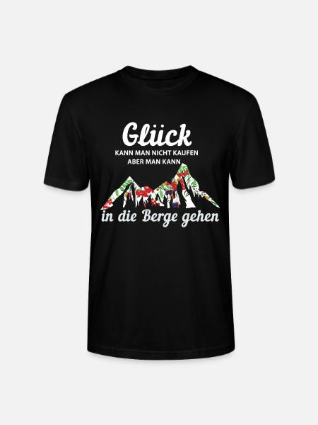 Glück Kann Man Nicht Kaufen - Stanley/Stella Unisex Bio-T-Shirt CRAFTER - Schwarz