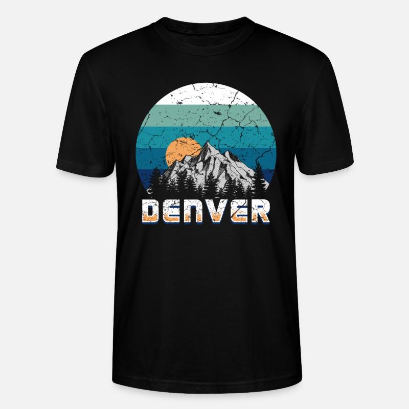 Denver - Stanley/Stella Unisex Bio-T-Shirt CRAFTER - Schwarz