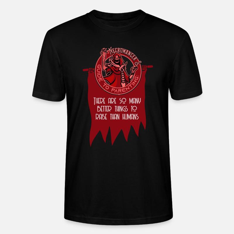 Necromancer Rollenspiel - Stanley/Stella Unisex Bio-T-Shirt CRAFTER - Schwarz