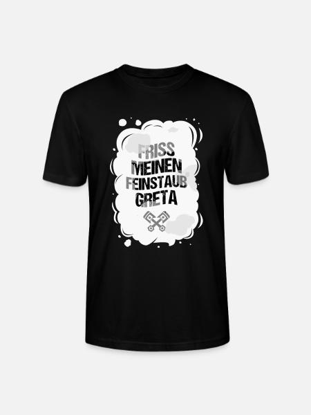 Anti Greta - Stanley/Stella Unisex Bio-T-Shirt CRAFTER - Schwarz
