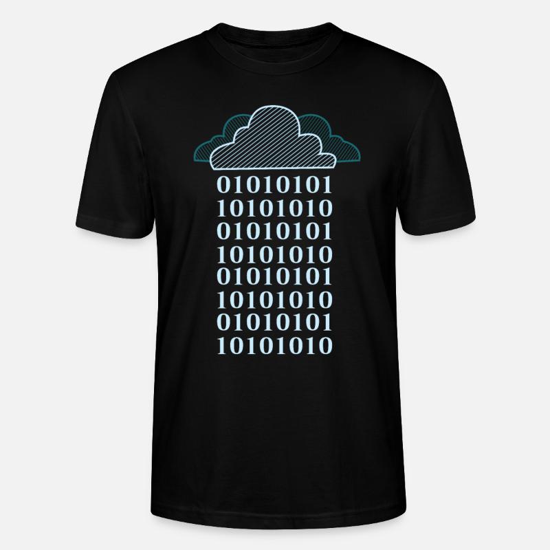 Cloud - Stanley/Stella Unisex Bio-T-Shirt CRAFTER - Schwarz