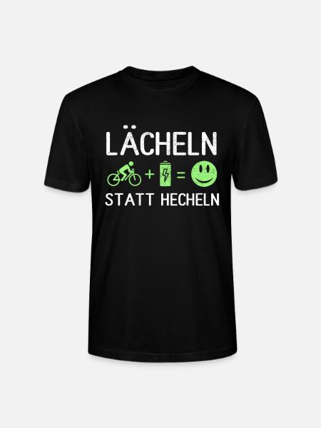 Lächeln Statt Hecheln - Stanley/Stella Unisex Bio-T-Shirt CRAFTER - Schwarz